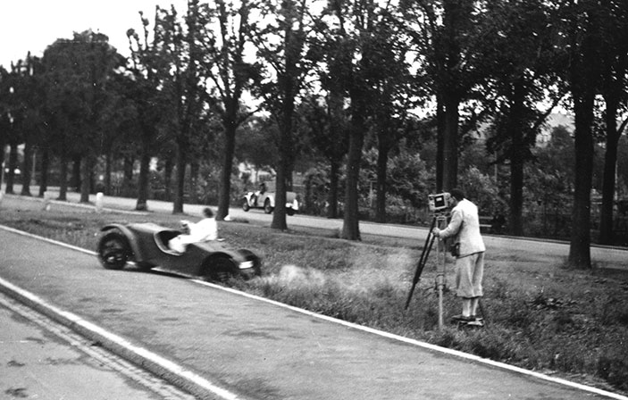 Maikäfer Filming in Frankfurt