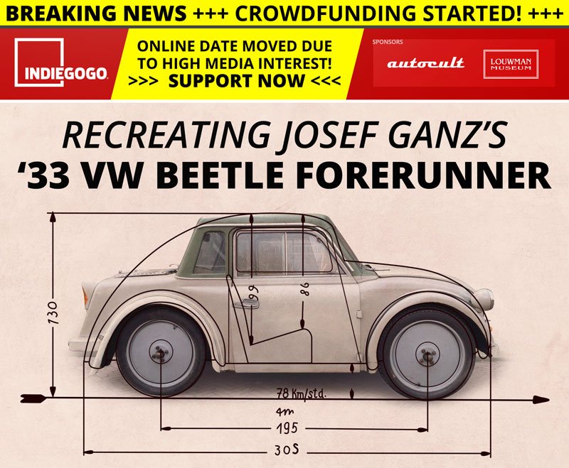 Crowdfunding Project Press Release Josef Ganz